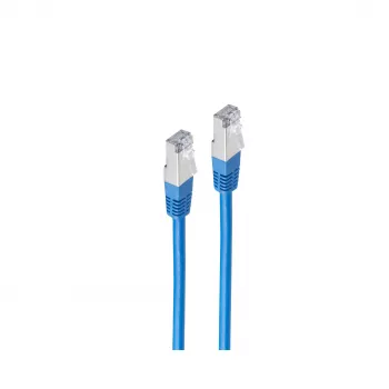 Shiverpeaks BS75211-B Cat5e SF/UTP Netwerk-patchkabel, 1m, Blauw