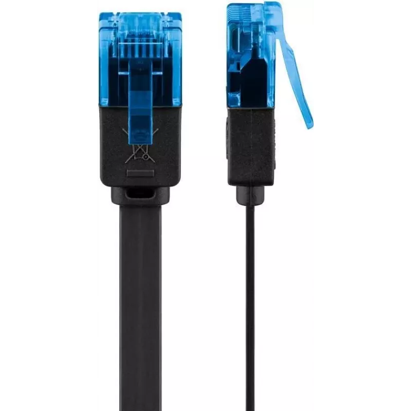 Wentronic RJ45 Cat6a netwerkkabel 3m U/UTP verguld 96334