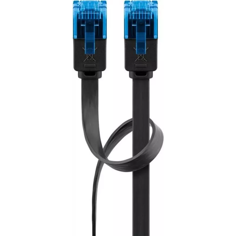 Wentronic RJ45 Cat6a netwerkkabel 3m U/UTP verguld 96334