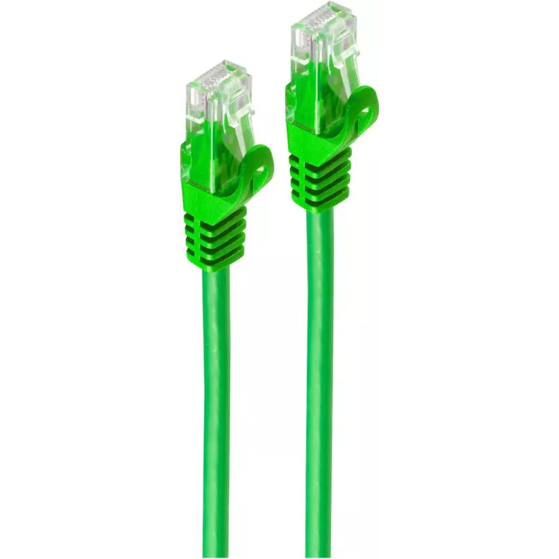 SHIVERPEAKS BASIC-S Cat.6A U/UTP patchkabel, groen, 5m, RJ45, 10Gbps, 500MHz BS08-35053