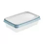 keeeper franco bewaarcontainer voor levensmiddelen, 0,4 L, rechthoekig, blauwe rand 1079168000000