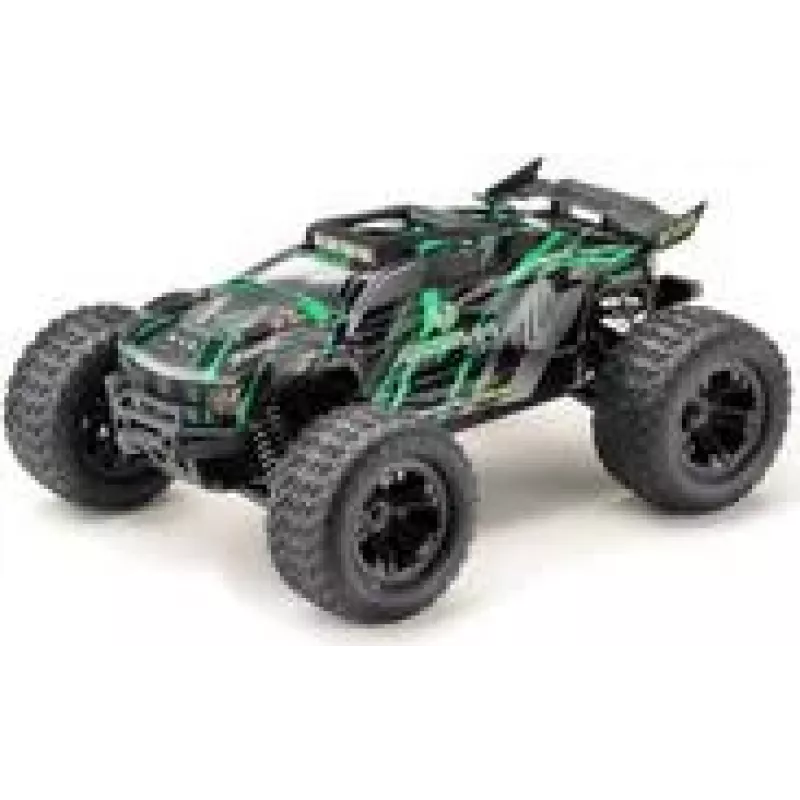 Absima Mini AT 1:16 elektro Truggy 4WD Brushed RTR groen/grijs (16021)