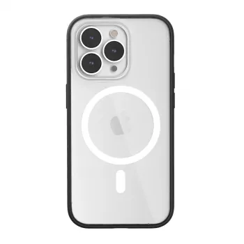 Woodcessories ECO646 iPhone 14 Pro Max hoesje transparant zwart