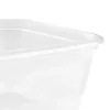 keeeper fredo fresh bewaarcontainer-set, 3x 1,25 L, rechthoekig, transparante bodem met grijs deksel 3067582700000