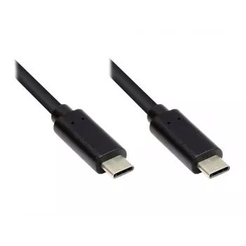 EXSYS EX-K1585-2.0 USB-C-kabel 2 m, USB 3.2 Gen 1, zwart