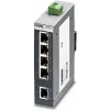 Phoenix Contact FL SWITCH SFNB 5TX industriële Ethernet-switch, 5-poorts 10/100 Mbps, DIN-rail, 24 V DC 2891001