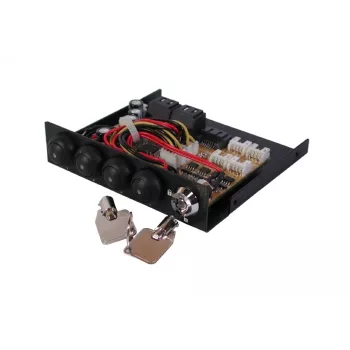EXSYS EX-3466-2 SATA III 4-poorts switch - 1-naar-4 HDD/SSD-omschakelaar, 6Gbps, hot-swap, Marvell-chipset