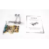 EXSYS EX-45034 PCIe 4-poorts seriële RS-232/422/485 kaart (FTDI)