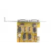 EXSYS EX-45034IS 4-poorts RS-232 PCI Express seriële kaart met 2,5kV optische isolatie