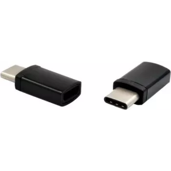 EXSYS EX-47992 USB-C-stekker naar Micro-B-bus adapter