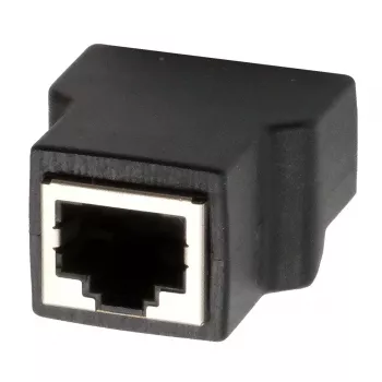 EXSYS EX-49112 RJ45-bus naar 8-pins terminalblock-adapter met drukknop, CAT.5e