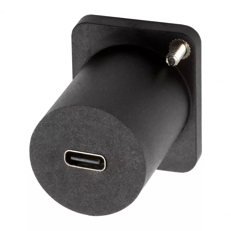EXSYS D-type USB-C-bus naar bus adapter, USB 3.2 Gen 1, paneelmontage, zwart (EX-49158)