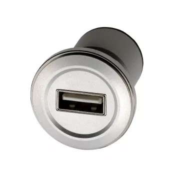 EXSYS EX-49191 inbouw USB-2.0-adapter, USB-A-bus naar USB-A-bus, metaal