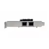 EXSYS EX-6072POE-2 dual gigabit ethernet PCIe-kaart met PoE, low profile