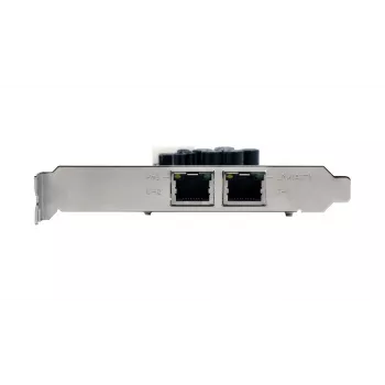 EXSYS EX-6072POE-2 dual gigabit ethernet PCIe-kaart met PoE, low profile