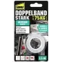 UHU montageband STRONG, dubbelzijdig, tot 75 kg, wit extra sterk, alternatief voor schroeven & spijkers, hecht permanent – 1 stuk (46890)