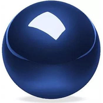 Perixx PERIPRO-303GB bedrade trackball-muis, 34 mm bal, optische sensor, 400/1000 DPI, USB, voor rechtshandigen, blauw 18025