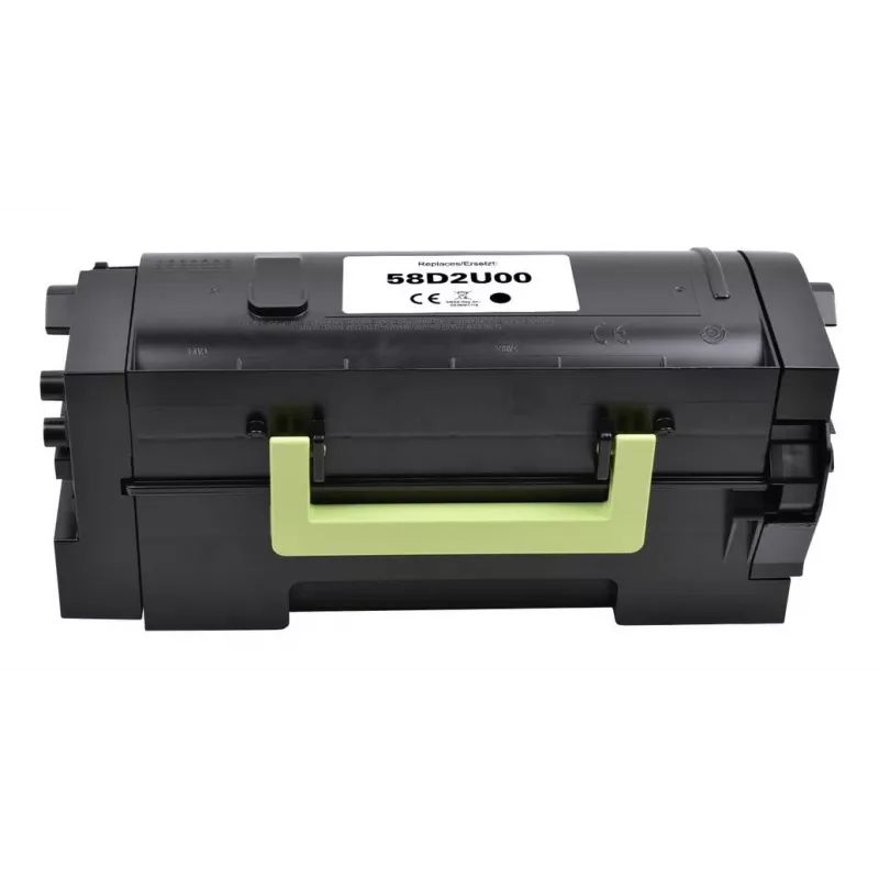 Renkforce RF-6131510 compatibele zwarte tonercartridge voor Lexmark 58D2U00 - 55.000 pagina's