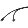 Renkforce USB4 USB-C naar USB-C kabel 1m zwart 8K UHD magnetische stekker RF-6438138