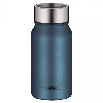 THERMOS isoleerbeker TC, 0,35 L, matblauw roestvrij staal, dubbelwandig, lekvrij 4097.342.035