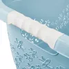 keeeper Lasse ergonomische niervormige wasmand, Nordic Blue, 40 L, soft-grip handgrepen, 1 stuk 1078268000000