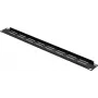 Renkforce RF-7116958 19 inch rack blindplaat 1U geventileerd zwart