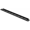 Renkforce RF-7116958 19 inch rack blindplaat 1U geventileerd zwart