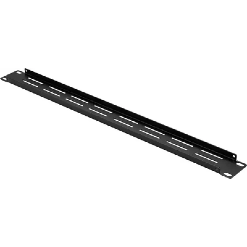 Renkforce RF-7116958 19 inch rack blindplaat 1U geventileerd zwart
