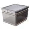 keeeper bea opbergbox-set, 3x 18 L, kristalgrijs, Air-Control deksel 3003182700000