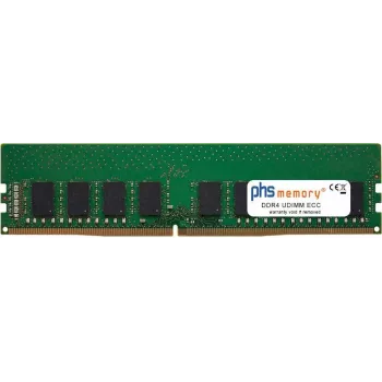 PHS-memory 16GB DDR4 ECC UDIMM 2666MHz PC4-21300E RAM voor ASRock IMB-X1710 SP538206