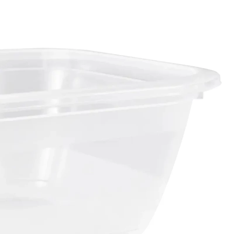 keeeper fredo fresh bewaarcontainer-set, 3 x 2,4 L, rechthoekig, transparant met grijze deksels 3067982700000