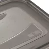 keeeper fredo fresh bewaarcontainer-set, 3 x 2,4 L, rechthoekig, transparant met grijze deksels 3067982700000