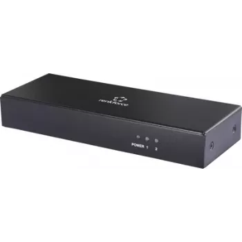 Renkforce RF-DVIS-200 DVI-splitter intern 4K UHD 2-poorts zwart RF-6951664