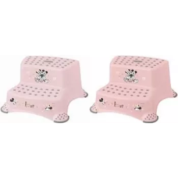 keeeper kids trapje Igor Minnie, Nordic Pink met print, belastbaarheid 120 kg, antislipvoetjes, 1 stuk 1003258124700