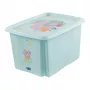 keeeper Karolina Peppa Pig opbergbox, 30 liter, aquamarijn, met deksel, stapelbaar 1223862433600