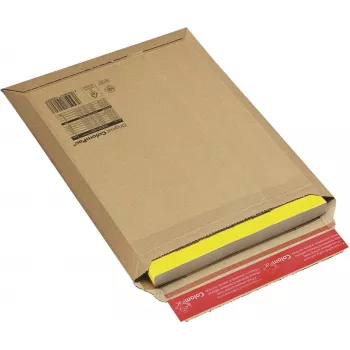Colompac CP010.06 bruine verzendenvelop van kraftpapier, zelfklevend, 250 x 180 mm, 20-pack CP010.06.020