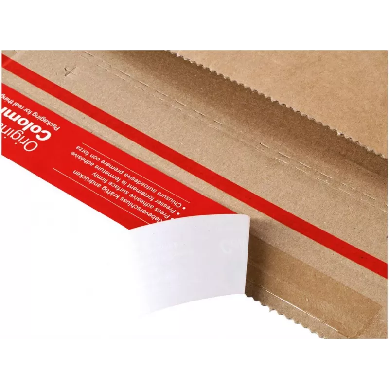 Colompac CP010.06 bruine verzendenvelop van kraftpapier, zelfklevend, 250 x 180 mm, 20-pack CP010.06.020