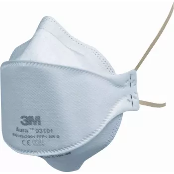 3M Aura 9332+BV FFP3 NR D deeltjesmasker met Cool Flow ventiel, wit, 1 stuk 7000089312
