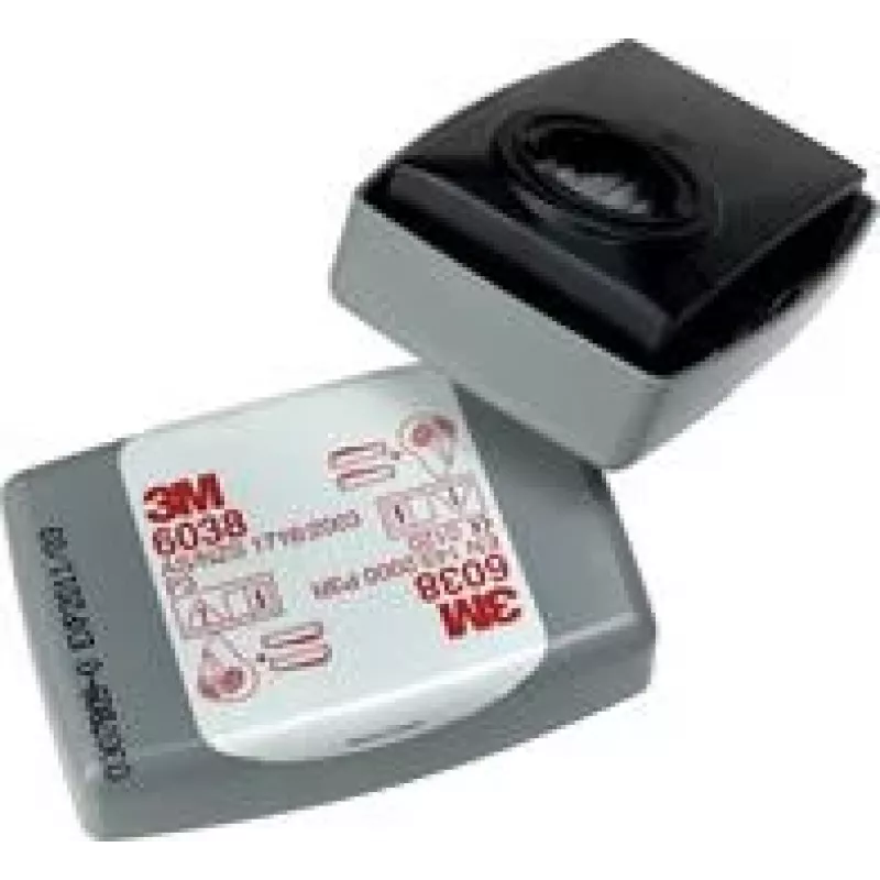3M deeltjesfilter met actieve kool, P3R 6038 - 20 stuks (10x 2-pack) - 2 filters per masker nodig (6038)