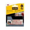 3M Dual Lock klittenband SJ3550 wit 25 mm x 75 mm, 4 strips 7100151768