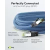 Wentronic Goobay CAT 8.1 patchkabel, S/FTP (PiMF), blauw, 2 m - LSZH halogeenvrij, koper AWG 24 (45660)