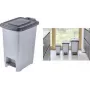 keeeper Olaf pedaalemmer, 25 liter, polypropyleen, licht zilver 1031416000000
