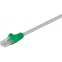 Wentronic Goobay CAT 5e crossover patchkabel, U/UTP, grijs-groen, 2 m - CCA kopergecoat aluminium (68864)