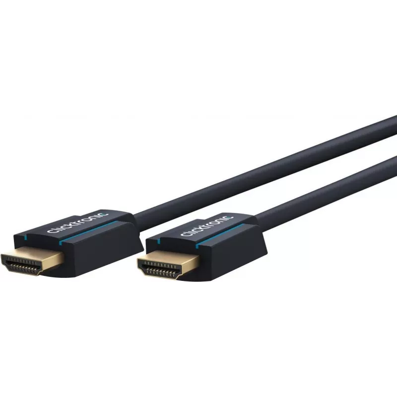 ClickTronic 70308 12,5m High-Speed HDMI-kabel met Ethernet - blauw