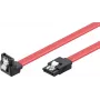 Wentronic 93116 SATA III-kabel 0,5m rood, 6Gbps met vergrendelingsclips