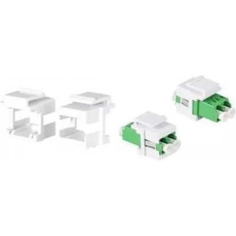 LogiLink NK0092 keystone-houders voor LC-duplex / SC-simplex koppelingen zonder flens, 100 stuks