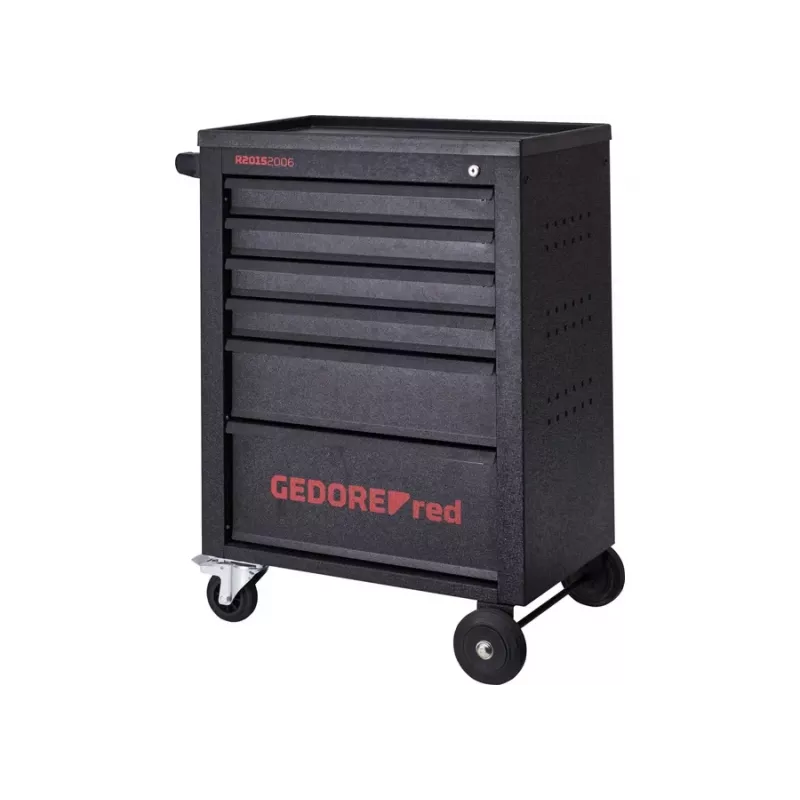 Gedore RED MECHANIC gereedschapswagen, 6 laden, zwart (3300012)