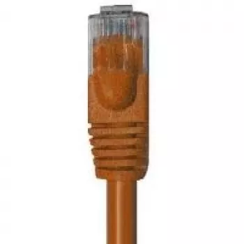 Wentronic Goobay CAT 6 platte patchkabel, U/UTP, lichtbruin, 2 m - koper (95884)
