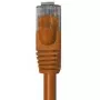 Wentronic Goobay CAT 6 platte patchkabel, U/UTP, lichtbruin, 2 m - koper (95884)