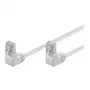 Wentronic Goobay CAT 5e patchkabel 2x 90° haaks, F/UTP, wit, 2 m - CCA verkoperd aluminium, 2x RJ45 90° (8P8C) (96063)